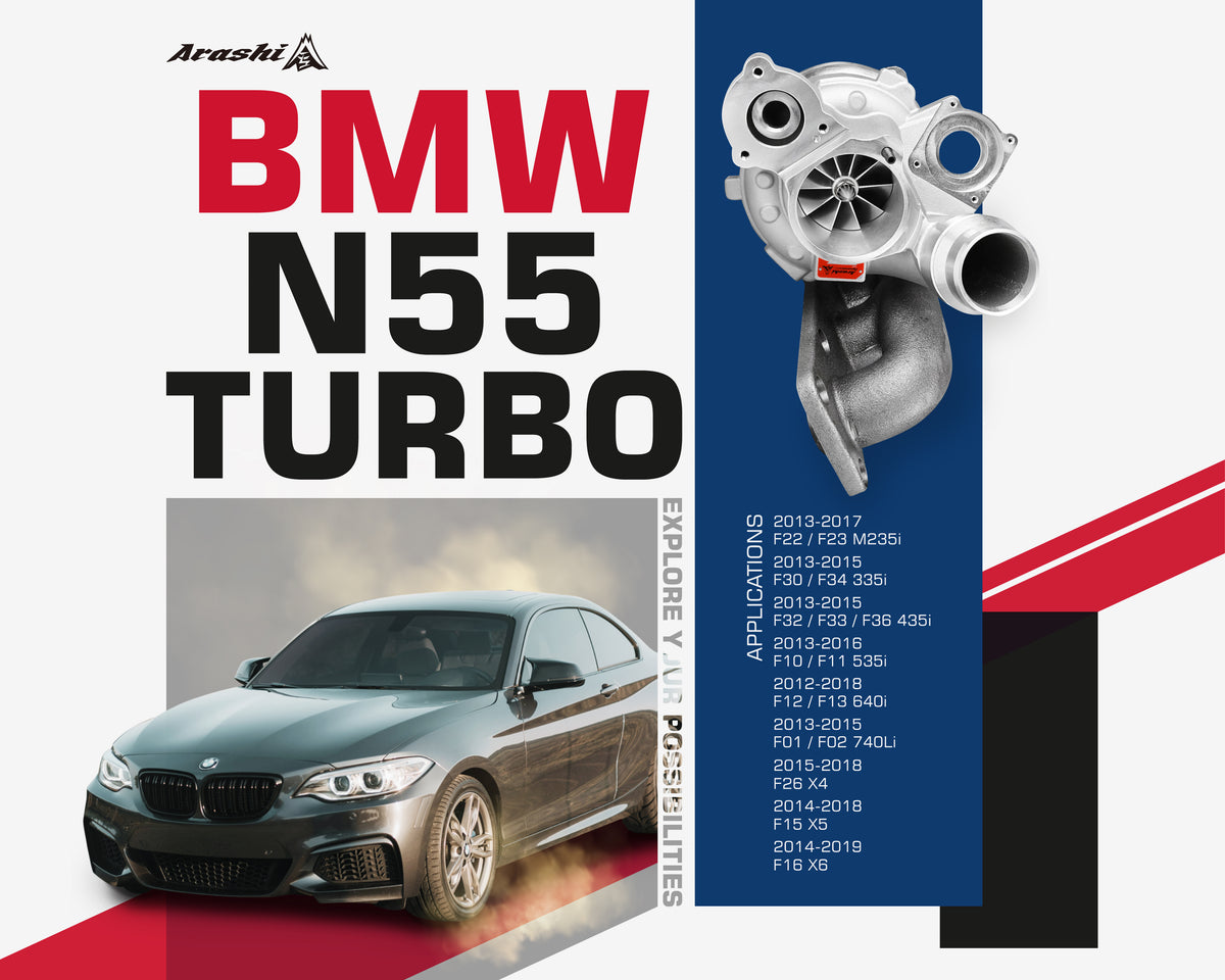 NEW PRODUCT RELEASE – BMW N55 135i 335i 435i 535i – Arashi