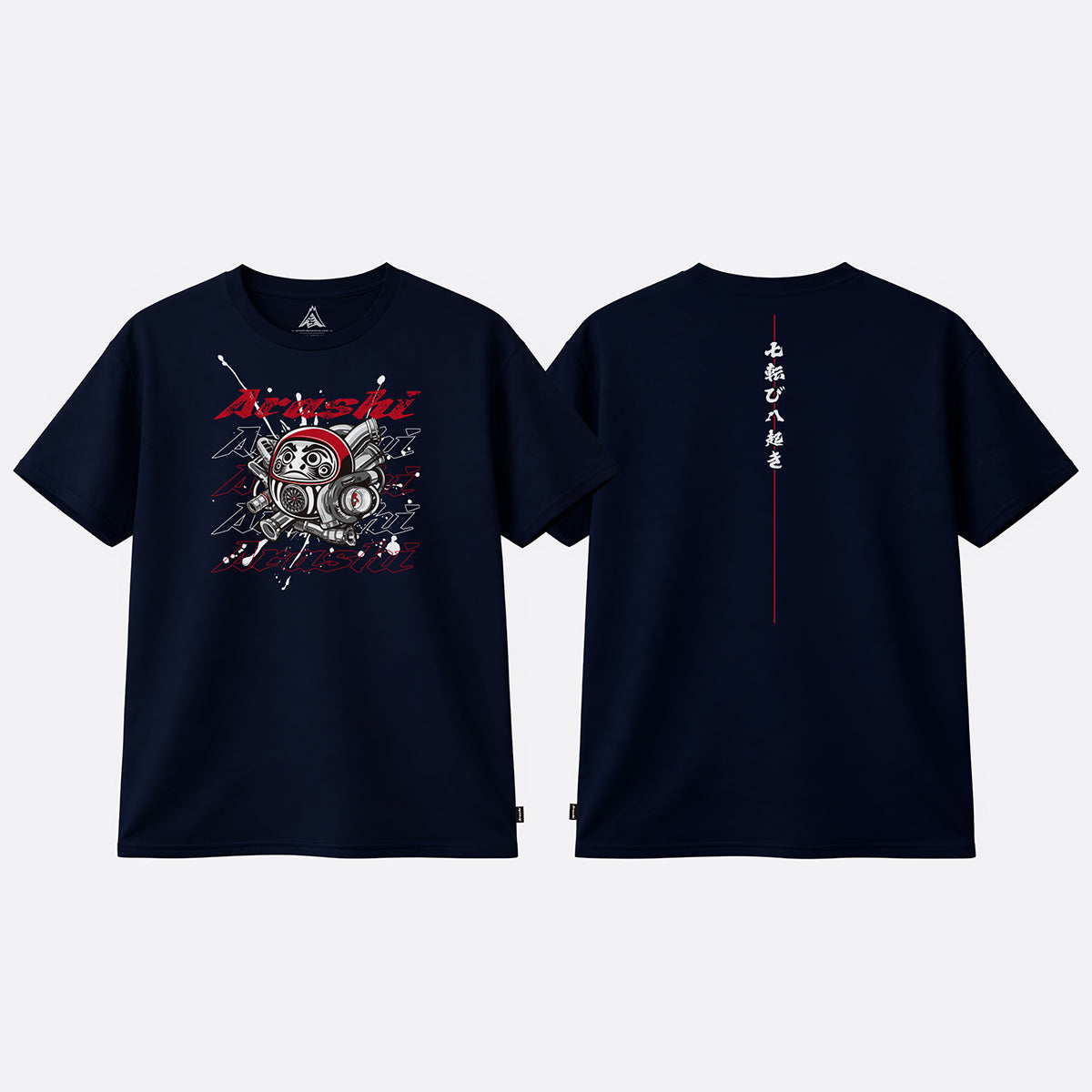 Arashi Daruma Design T-Shirt – Arashi Dynamics