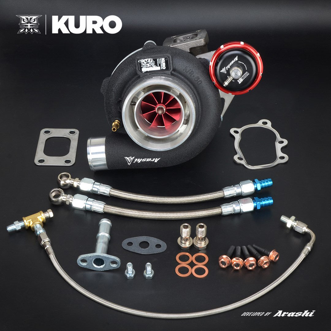 Arashi Dynamics KURO TURBO GTX2971R Gen2 90T T25 5-Bolt 0.64 A/R
