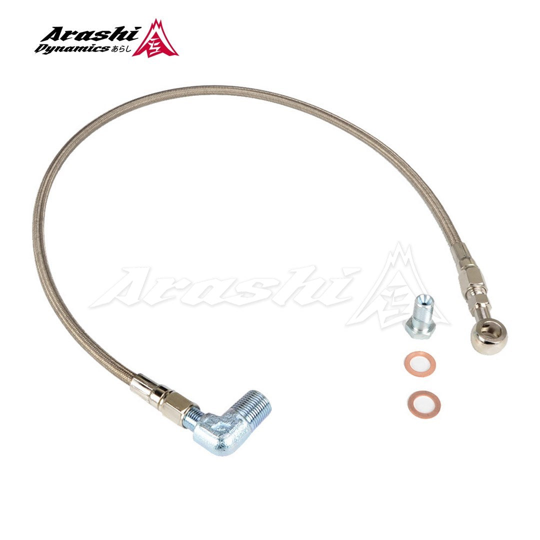 Mitsubishi 4G63T DSM Eclipse 2G Garrett T25 T28 Turbo Oil Feed