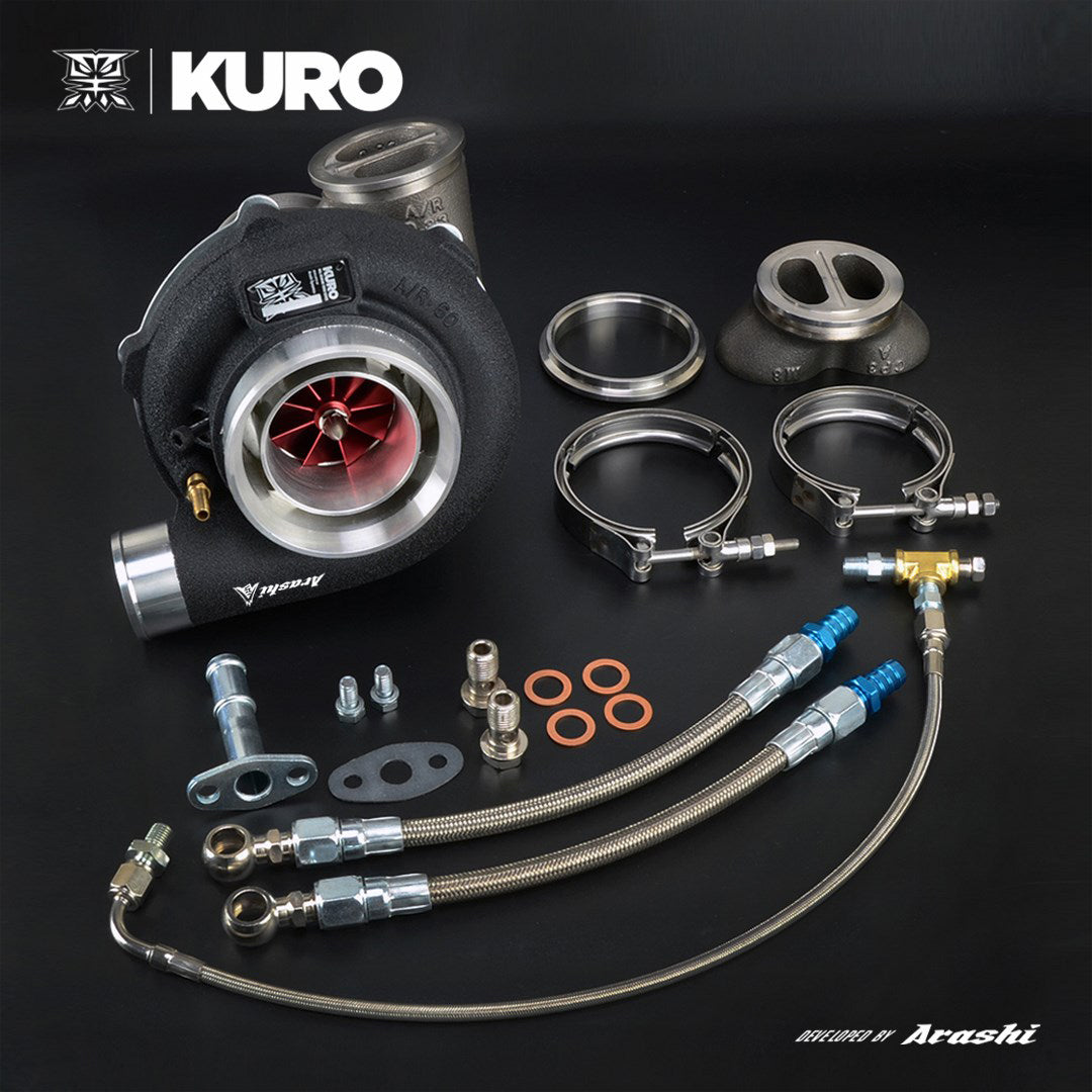 Arashi Dynamics KURO TURBO GTX3576R Gen2 V-band 1.01 A/R Twin