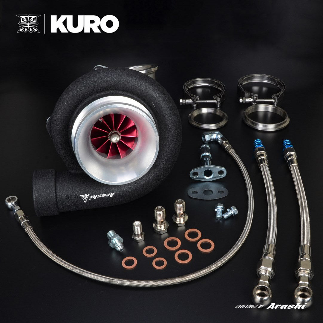 Arashi Dynamics KURO TURBO GT3582R V-band 0.82 A/R Stainless BALL