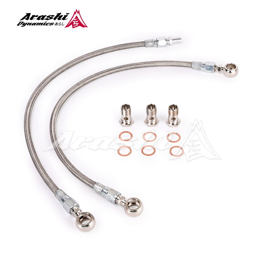 Nissan Skyline RB20DET RB30 w/ stock RB25DET Turbo Water Line Kit 18mm