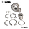 KURO GT3576R GT3582R GT35 GTX35 V-band 1.01 A/R Twin-Scroll Turbo Turbine Housing