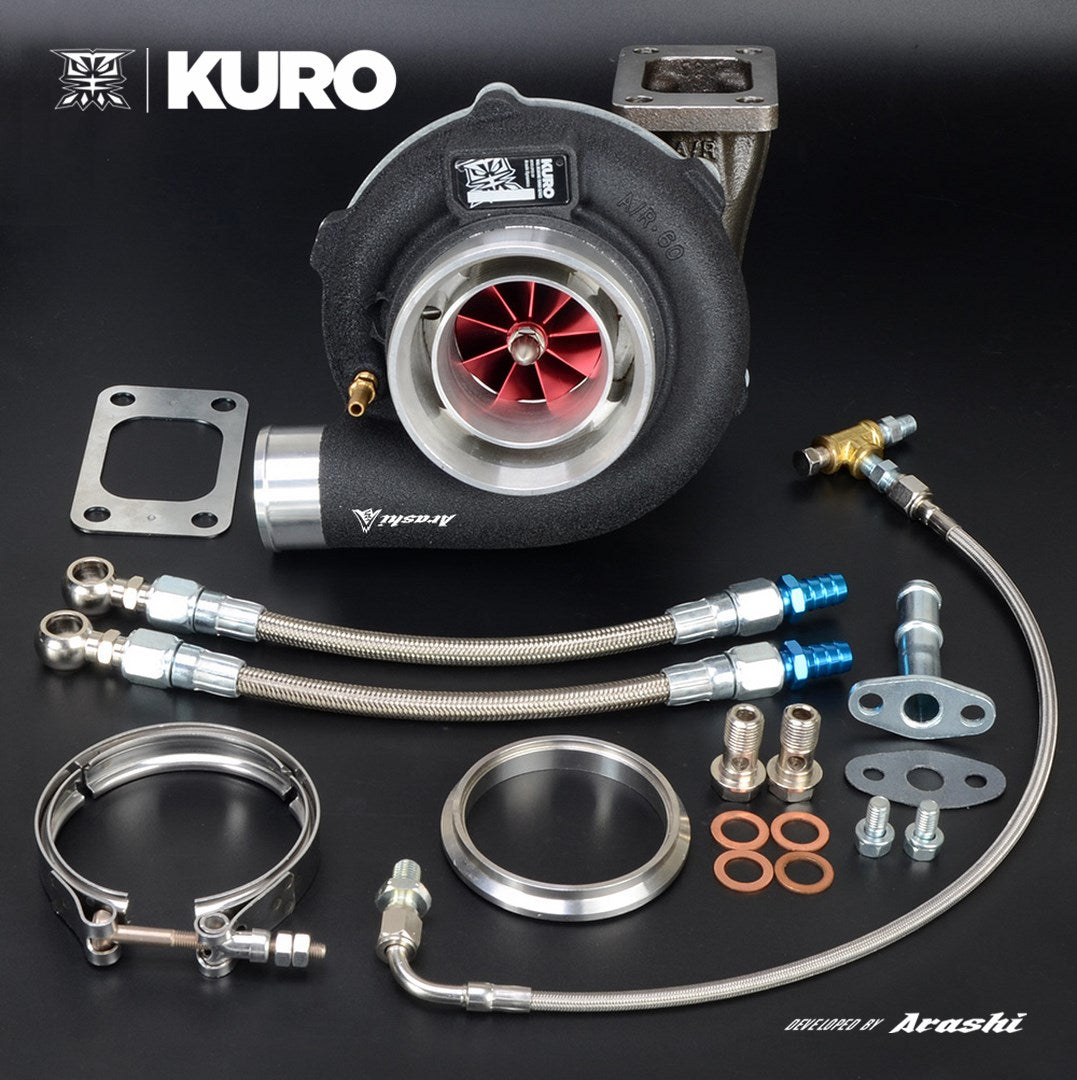 Arashi Dynamics KURO TURBO GTX2871R Gen2 T3 0.63 A/R Ball Bearing