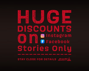 Huge Discounts on Instagram/Facebook Stories