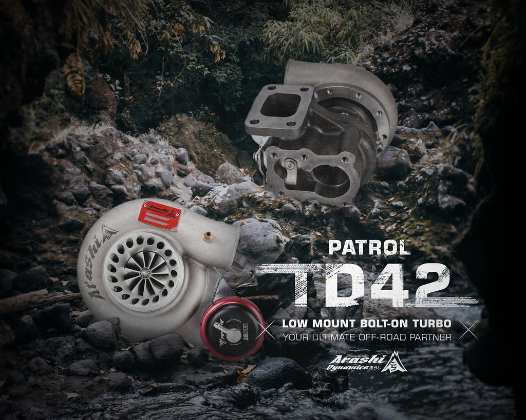 Arashi Patrol TD42 Low Mount Bolt-On Turbo