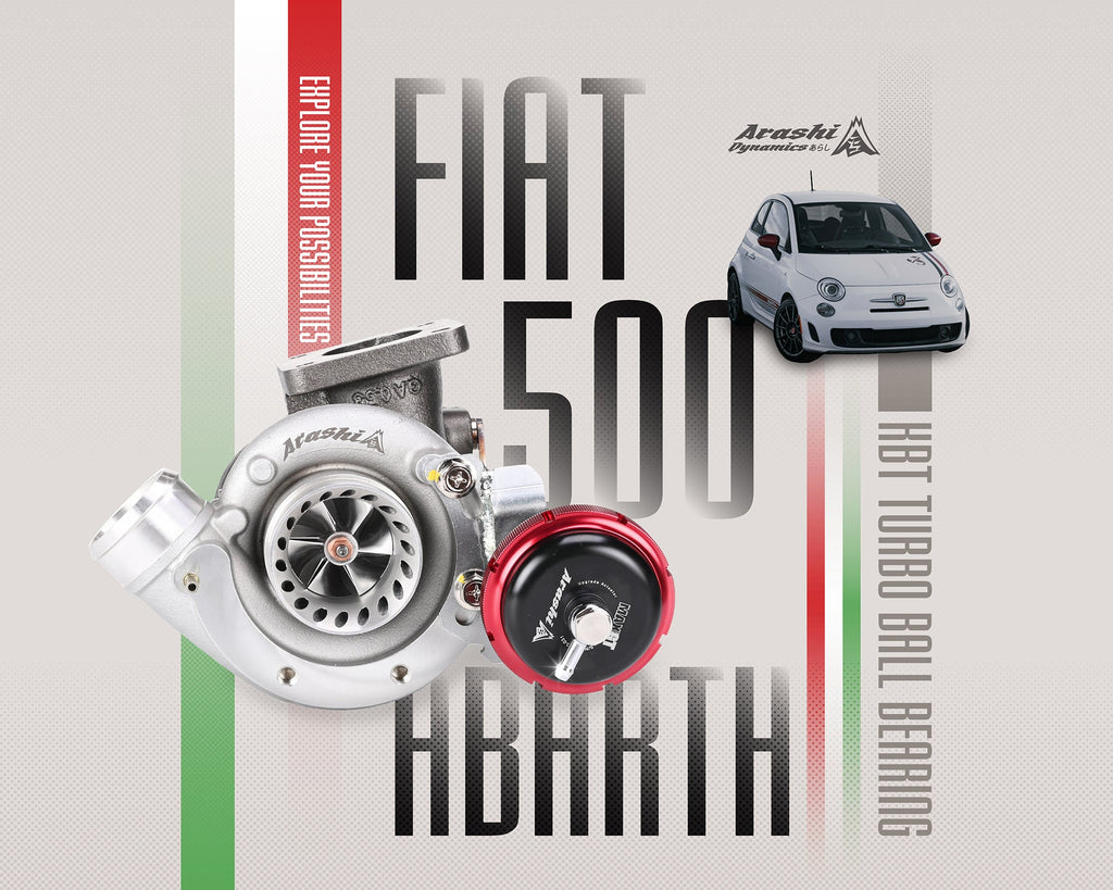 NEW PRODUCT RELEASE –  Fiat 500 Abarth 1.4T TD04L-16T TURBO Kit
