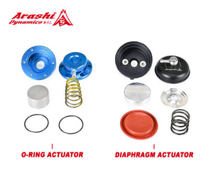 O-Ring Actuator vs Diaphragm Actuator