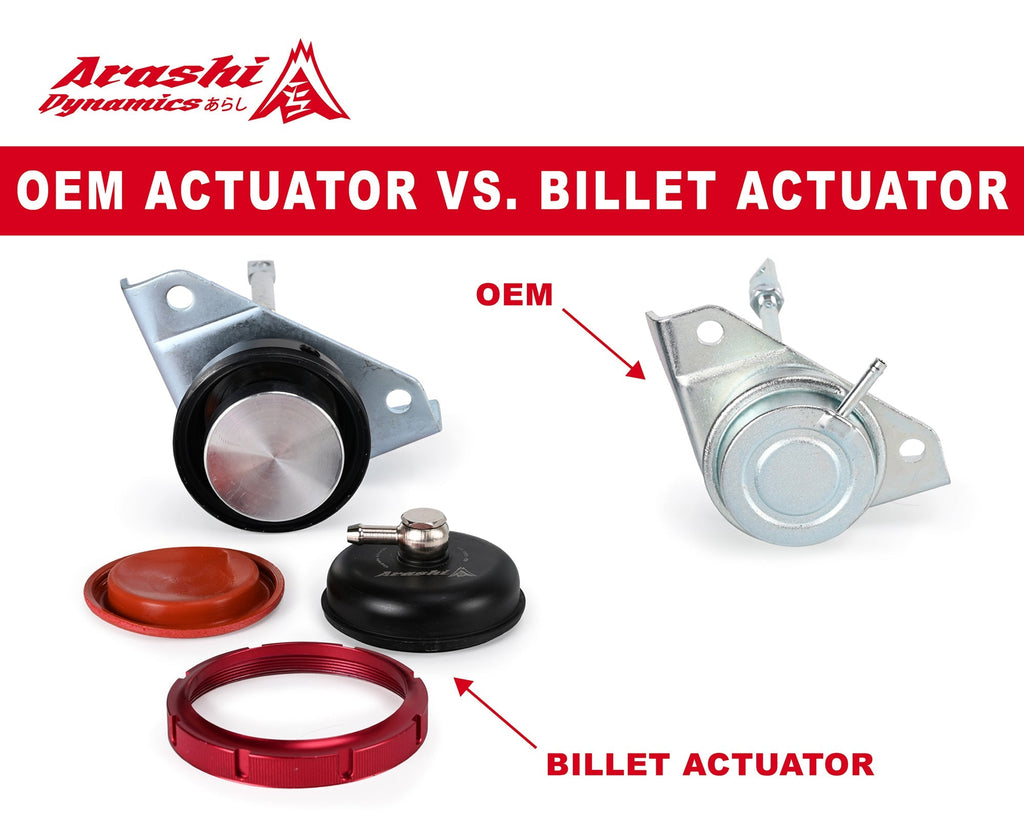 OEM Actuator vs. Billet Actuator