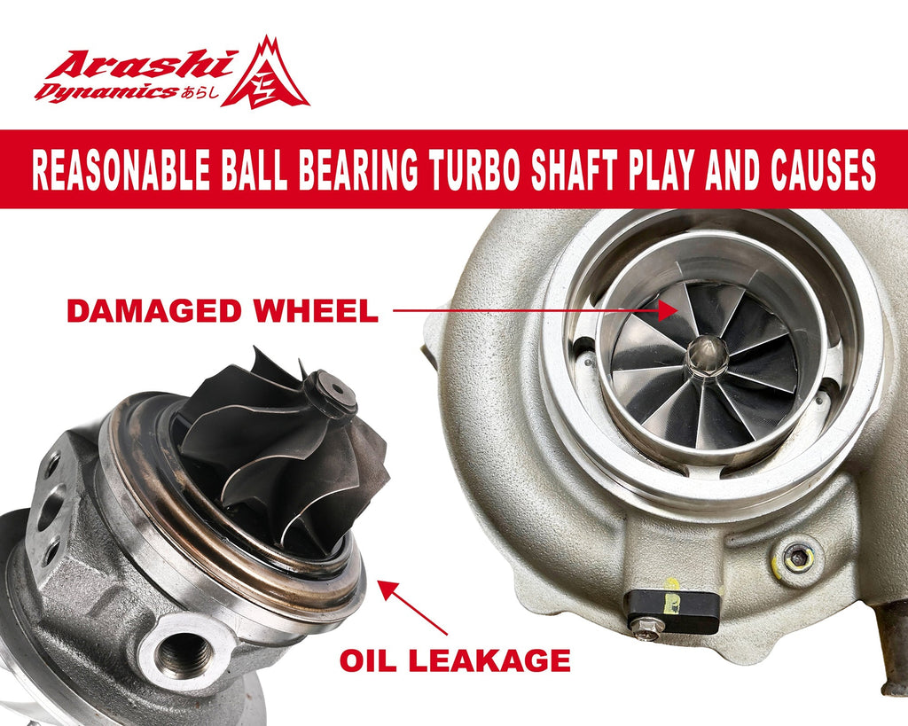 Reasonable Ball Bearing Turbo Shaft Play and Causes