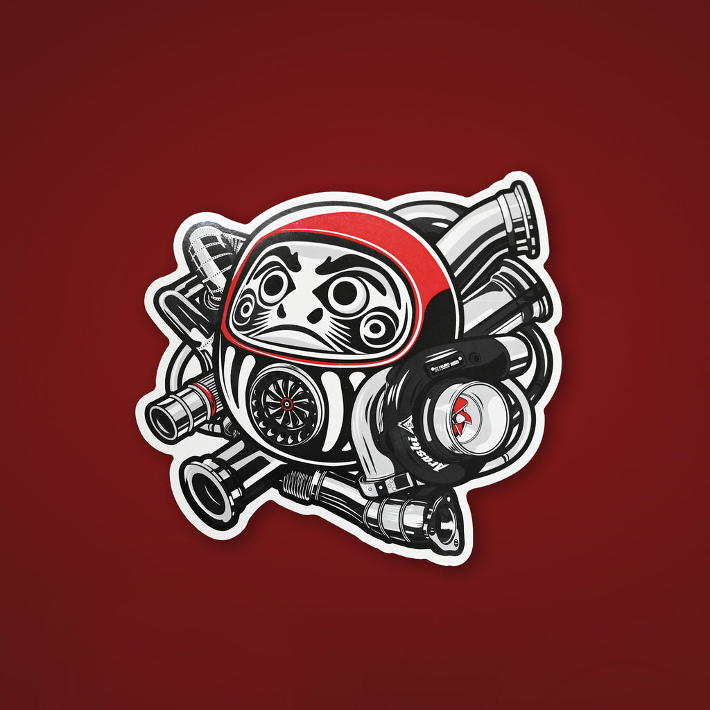 Arashi Daruma Sticker (3pcs)