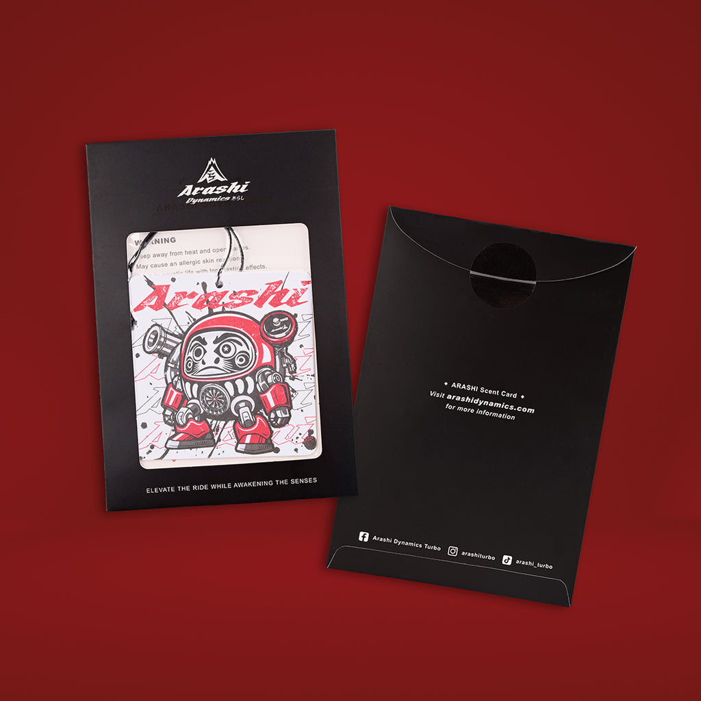 ARASHI Transforming Daruma Air Freshener (3pcs)