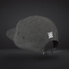 Arashi KURO 5 Panel Washed Cotton Flat Bill Baseball Cap