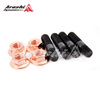 M8x1.25 Stud 35mm & Nut For Garrett T25 T28 GT25 GT28 GT30 Silvia SR20DET CA18DET Turbo / 4 Sets