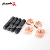 M10x1.25 Stud 43mm & Nut For Subaru TD04L TD05 TD06 EVO X EVO1 ~ EVO 8 9 10 Turbo / 4 Sets