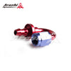 Push on Hose End 180° 4AN Aluminum Fitting Adapter