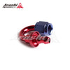Push on Hose End 180° 4AN Aluminum Fitting Adapter