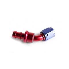 Push on Hose End 45° 12AN Aluminum Fitting Adapter