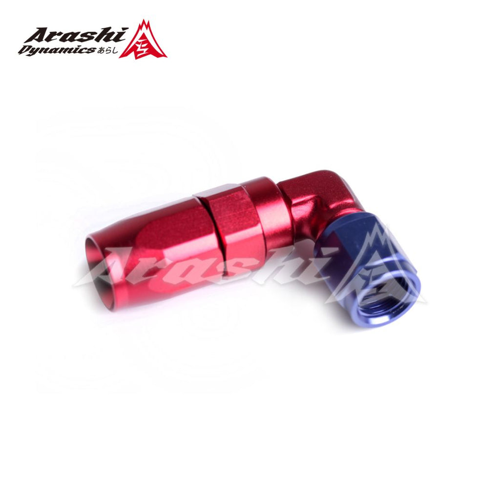 90° 8AN Female Forged Elbow Aluminum Fitting Adapter