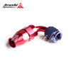 PTFE Hose 4AN End 90° Aluminum Fitting Adapter