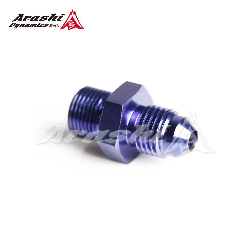 4AN to M12*1.5 Metric Straight Aluminum Fitting Adapter