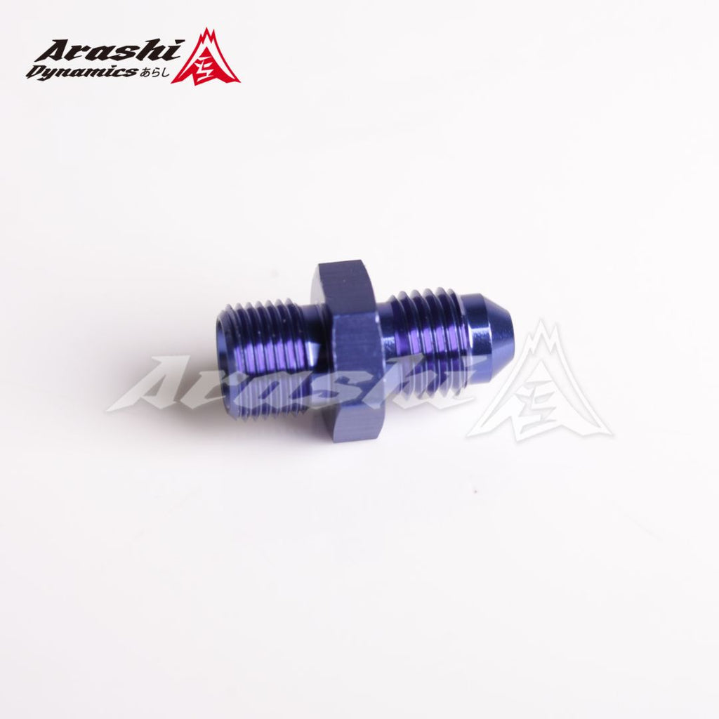 4AN to M12*1.5 Metric Straight Aluminum Fitting Adapter