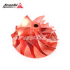 Arashi Turbo Compressor Billet Wheel TD05H TD06-20G (52.5/68 mm) 6+6 ORANGE