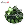 Arashi Turbo Compressor Billet Wheel TD05H TD06-20G (52.5/68 mm) 6+6 GREEN