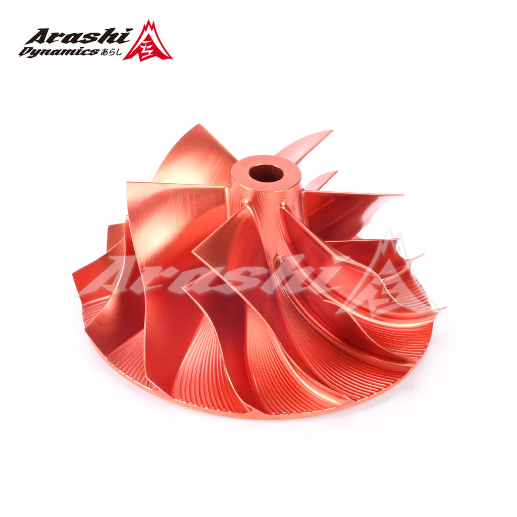 Arashi Turbo Compressor Billet Wheel TD05H TD06-20G (52.5/68 mm) 6+6 ORANGE