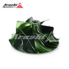 Arashi Turbo Compressor Billet Wheel TD05H TD06-20G (52.5/68 mm) 6+6 GREEN