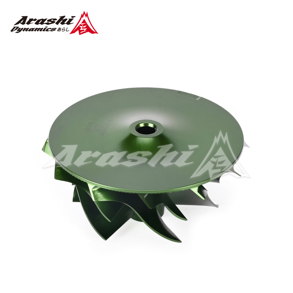 Arashi Turbo Compressor Billet Wheel TD05H TD06-20G (52.5/68 mm) 6+6 GREEN