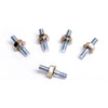 M6 x 1.0 Stud Nut 27mm For Toyota Landcruiser 1JZ 1HD CT20 CT26 Turbo 5 Sets