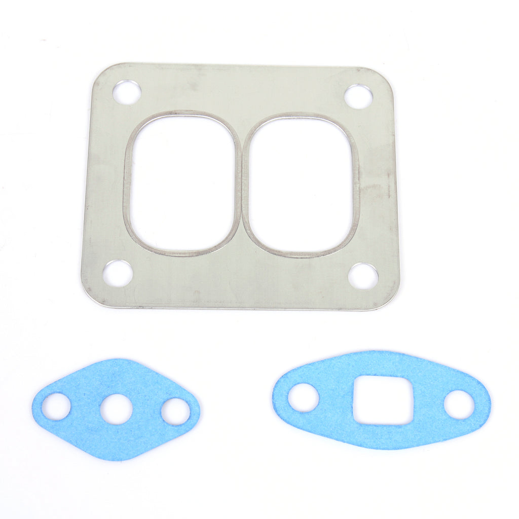 Garrett T4 T04 GT42 GT45 T67 Turbo Oil Feed Return Turbine Inlet Gasket Divided