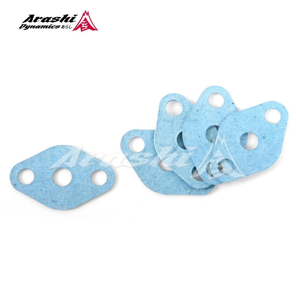 Garrett T3 T4 GT32 GT37 GT40 GT42 T04B T04E TB03 Turbo Oil Feed Gasket (5 pcs)