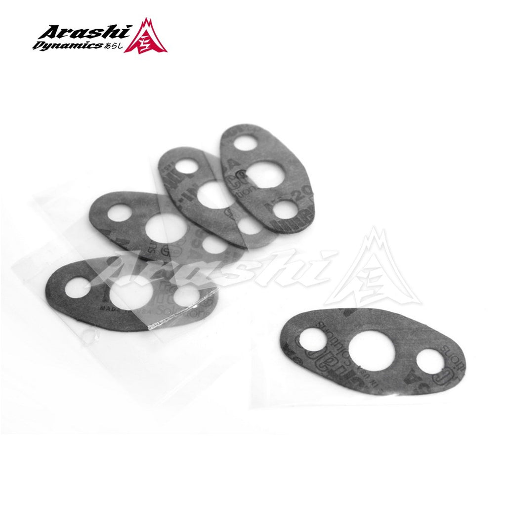 Garrett GT25 GT28 GT30 GT35 Ball Bearing Turbo Oil Return Drain Gasket (5 pcs)
