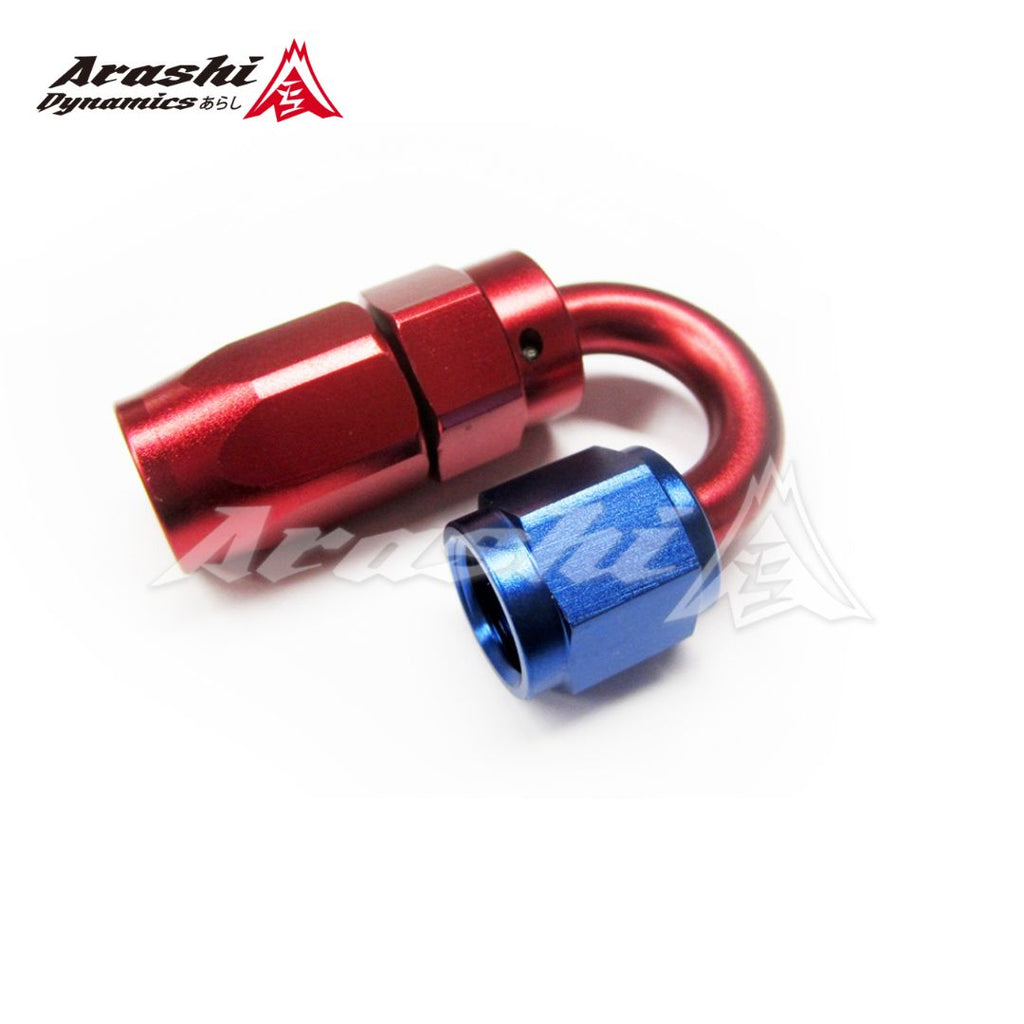 Swivel Hose End 180° 6AN AN6 Aluminum Fitting Adapter