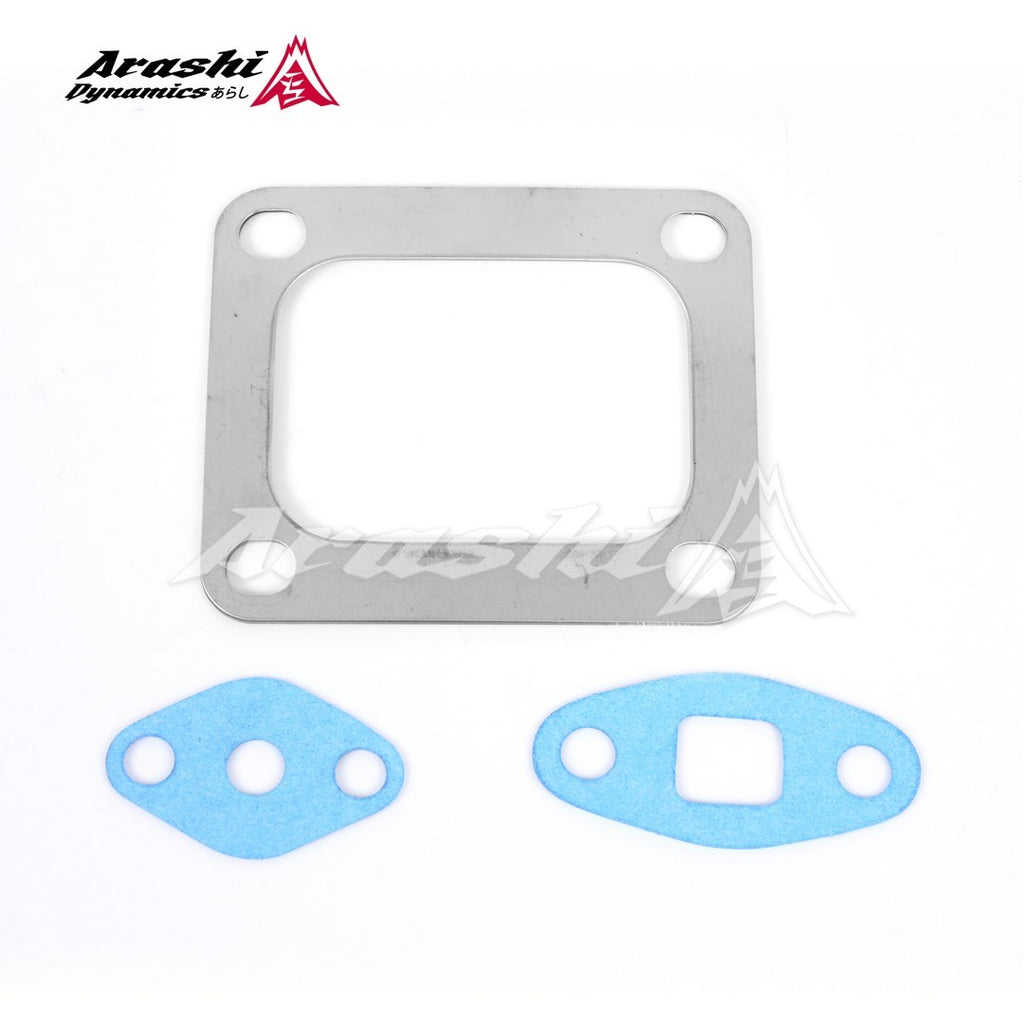 Garrett T4 T04 GT40 GT42 GT45 Turbo Turbine Inlet Oil Feed Return Gaskets