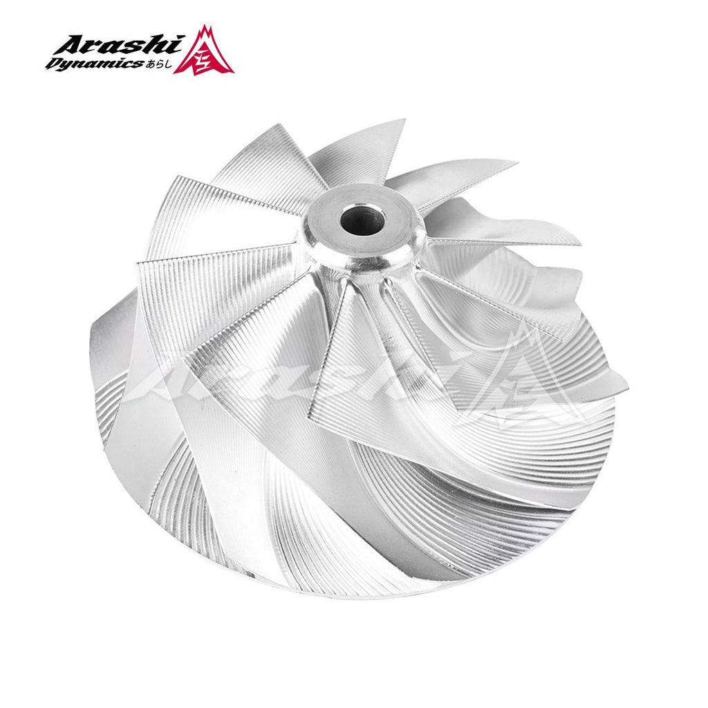 ARASHI TURBO Compressor Billet Wheel For Garrett GTX3582R GEN II (65.7/82.4 mm) 10+0 Point Milling