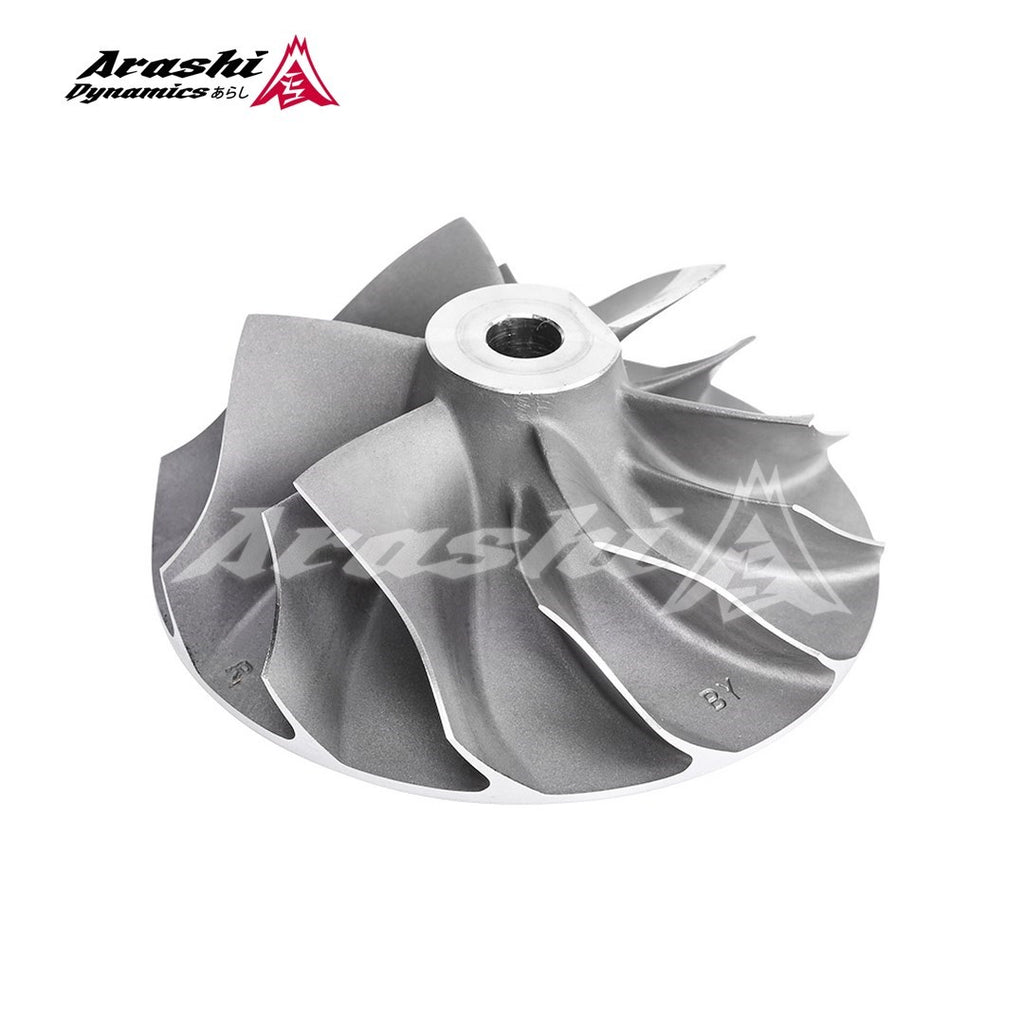 ARASHI TURBO Compressor Wheel For Garrett GT2560R BALL BEARING (46.5/60.1 mm) 6+6