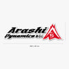 Arashi Logo Decal  300x90mm (1pcs)