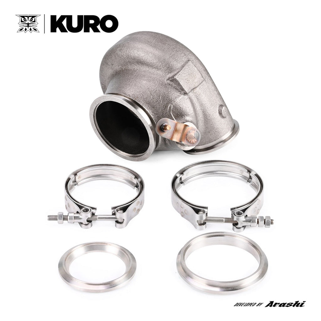 KURO G25 740902-0077 V-band 0.92A/R Turbo Turbine Housing Wastegated