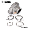 KURO G25 740902-0079 V-band 0.92A/R REVERSE Turbo Turbine Housing Wastegated