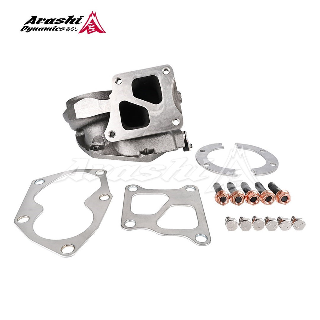 4G63T EVO 9 GT3076R Turbine Housing w/ gasket