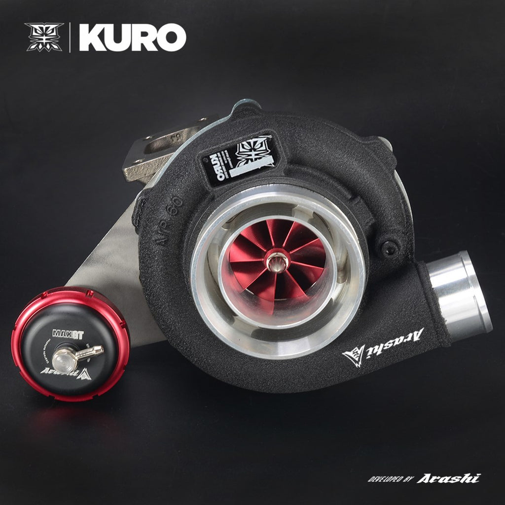 KURO GTX3076R Gen2 T25 5-Bolt 0.64 A/R IWG Reverse