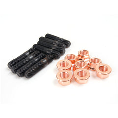 M10x1.25 M10x1.5 Stud 45mm & Nut For IHI RHF5H RHF55 RHF5HB VF22 VF30 VF34 Turbo / 8 Sets