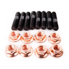 M8x1.25 Stud 35mm & Nut For Garrett T25 T28 GT25 GT28 Exhaust Manifold downpipe/ 8 Sets