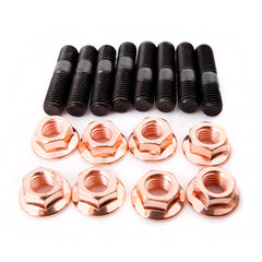 M8x1.25 Stud 35mm & Nut For Garrett T25 T28 GT25 GT28 Exhaust Manifold downpipe/ 8 Sets