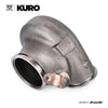 KURO GT3071R GT3076R GT30 GTX30 IWG Dual V-band 0.92 A/R Turbo Turbine Housing