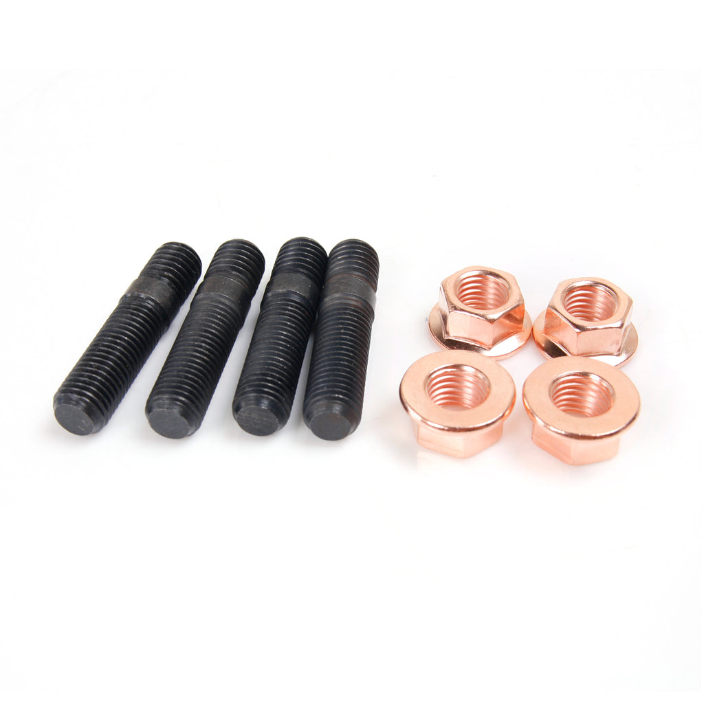 M10x1.25 M10x1.5 Stud 45mm & Nut For Subaru TD04 TD05H TD06 EVO1 ~ EVO10 Turbo / 4 Sets